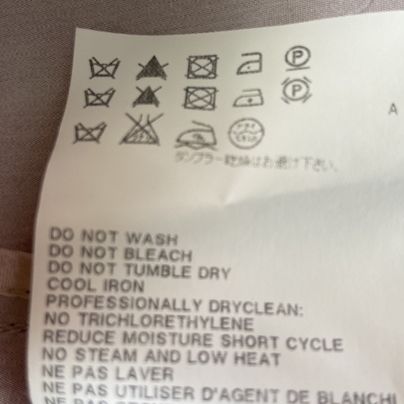 Jil Sander Trench Mac Car Coat Light Gray Lilac 36 Small - Picture 8 of 17